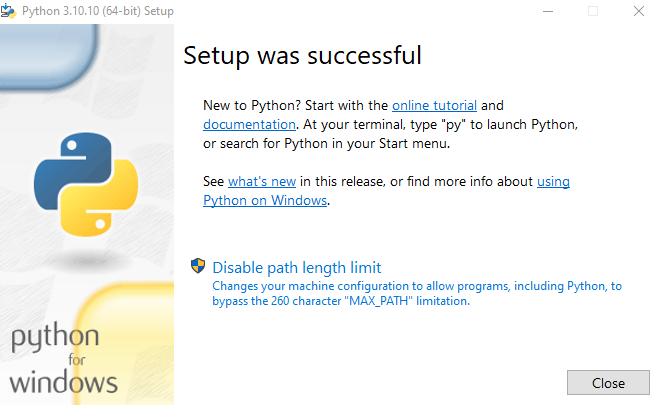 Step-by-Step Guide to Installing Python 3.10 on Windows
