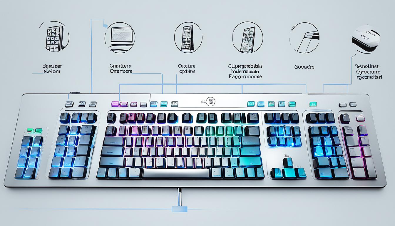 computer keyboard with usb port