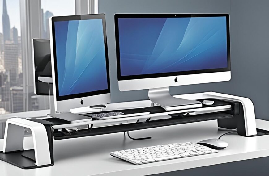 computer monitor stand with usb ports