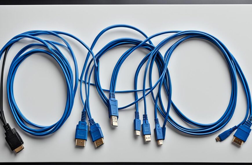 different monitor cables