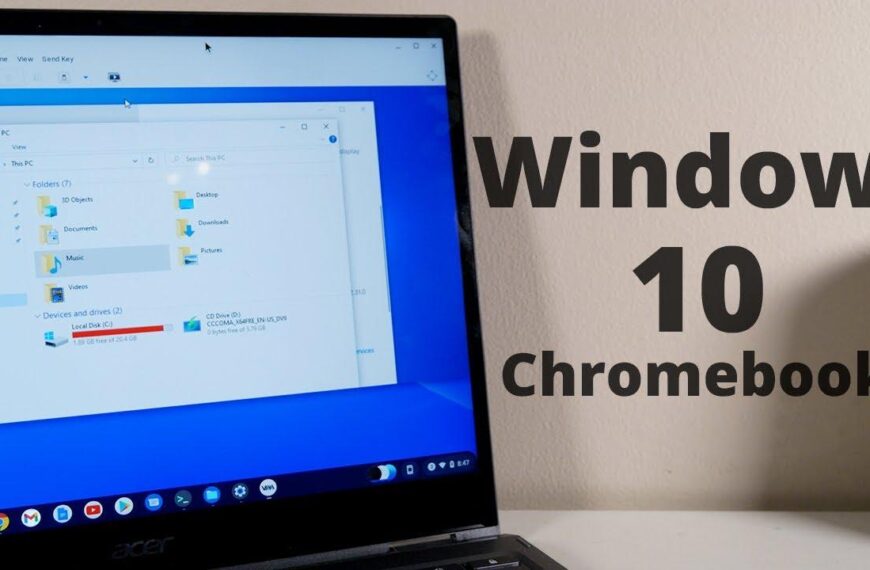 how to install windows 10 on chromebook without usb