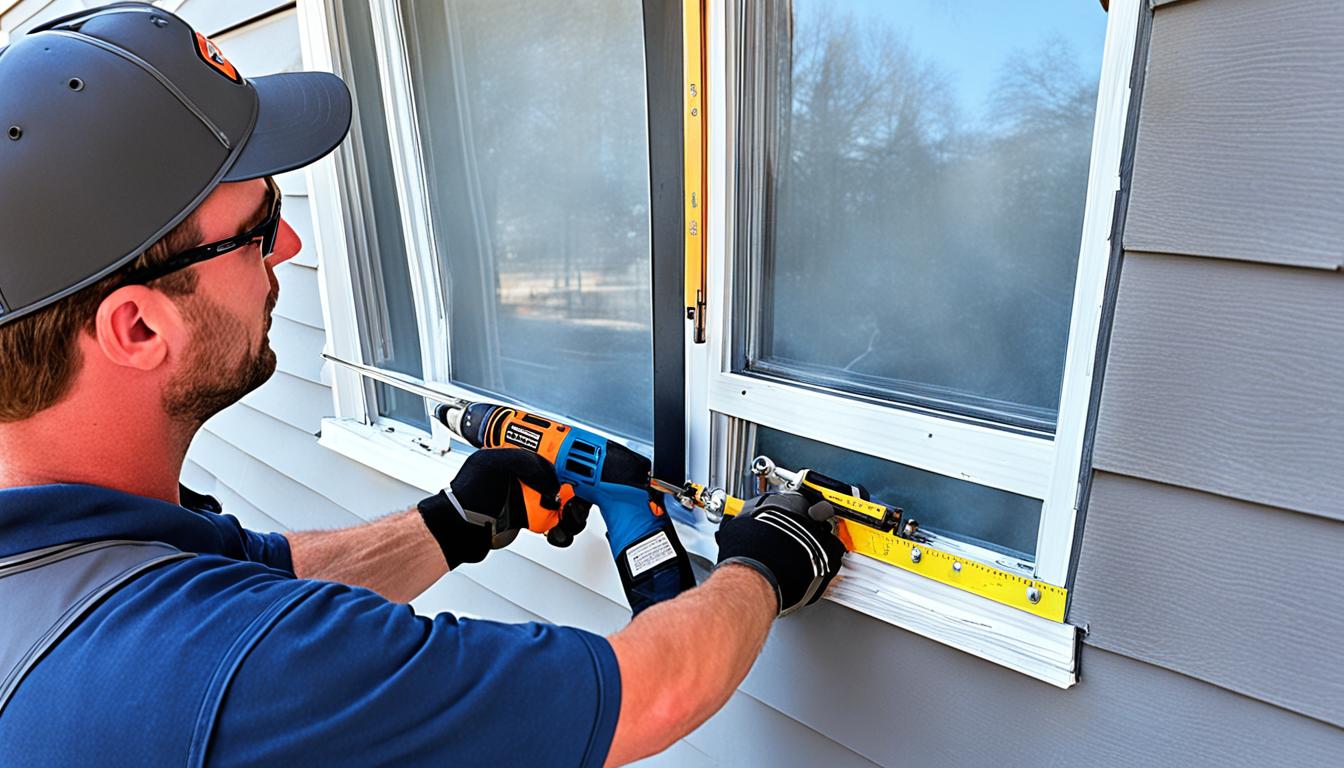 how to install windows with t1-11 siding