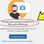 install non microsoft-verified app windows 11