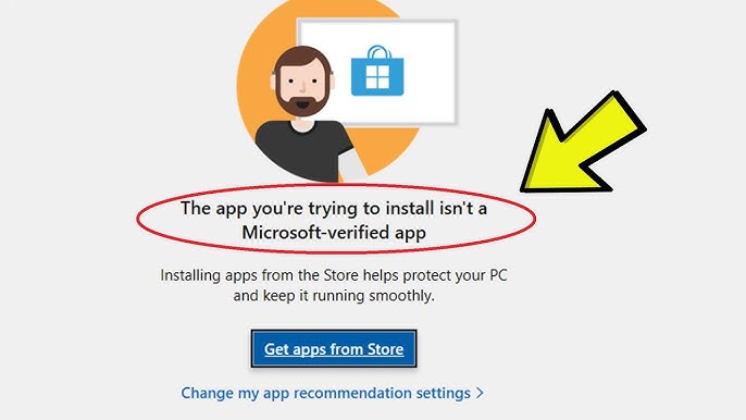 install non microsoft-verified app windows 11