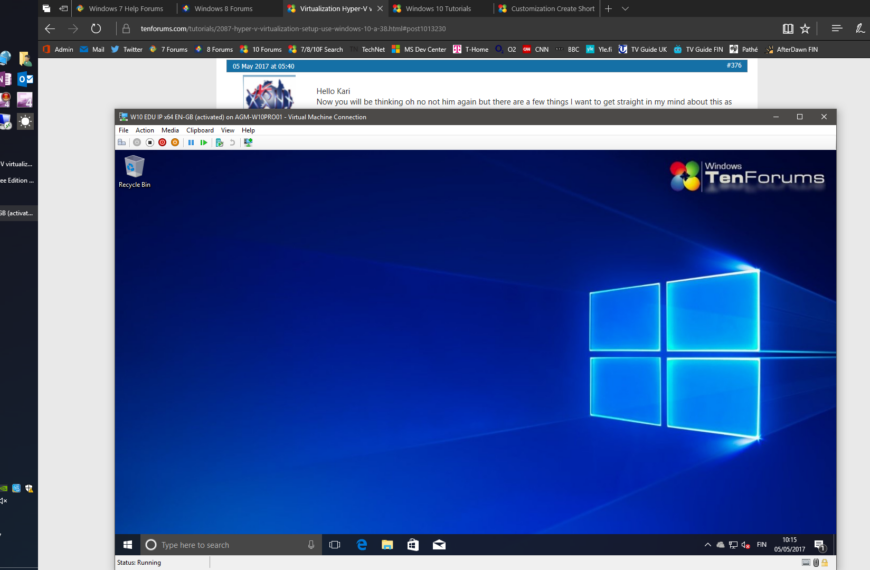 install windows 7 in windows 10