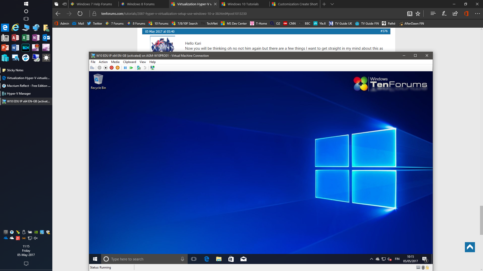 install windows 7 in windows 10