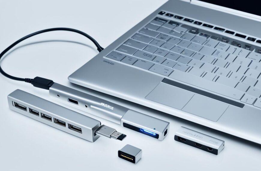 laptop with usb port