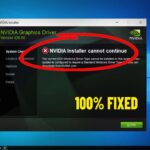 nvidia installer failed windows 11
