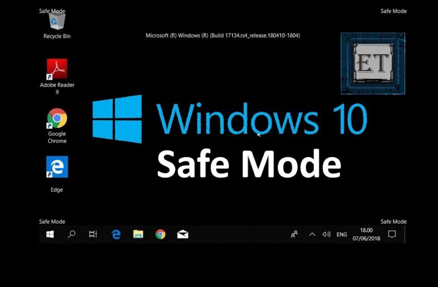 how to install drivers in safe mode windows 10