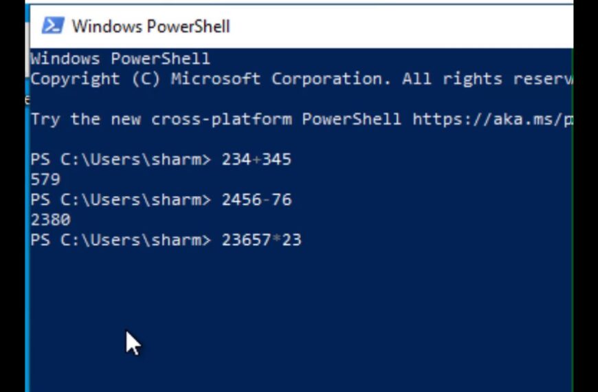 install calculator windows 10 powershell