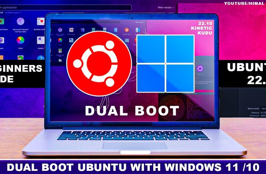 install ubuntu on windows 11 dual boot