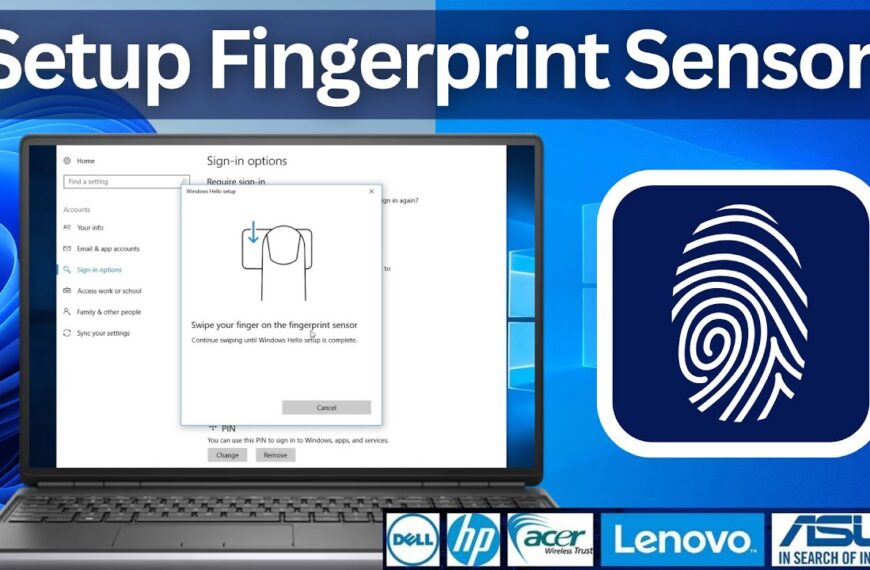 Installing HP Fingerprint Drivers on Windows 10