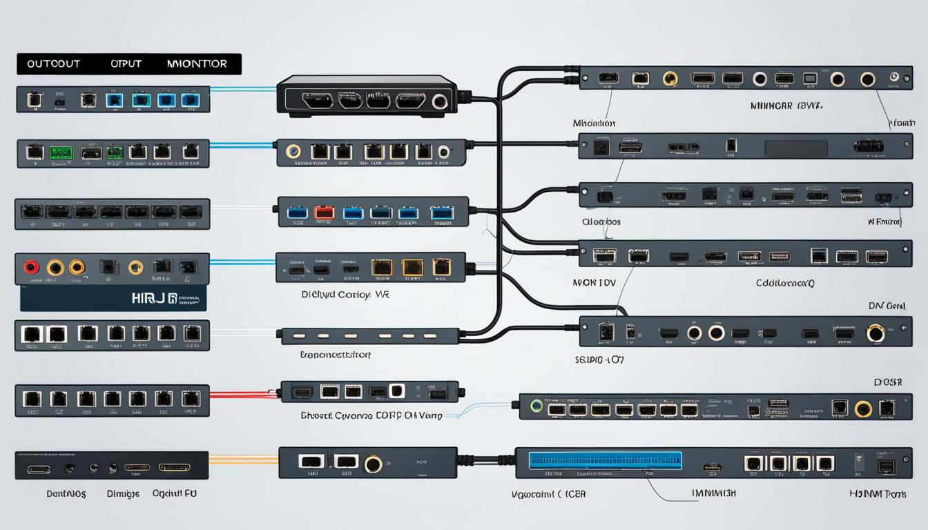 monitor output