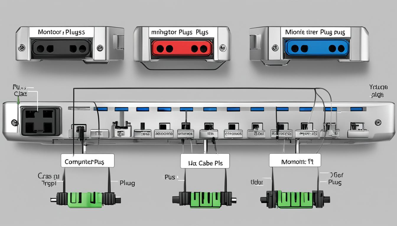 monitor plugs