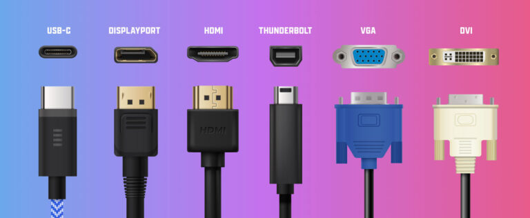 Types of Monitor Cable Connections: A Comprehensive Overview