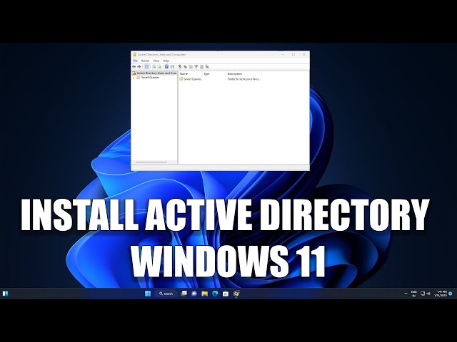 install active directory users and computers windows 11