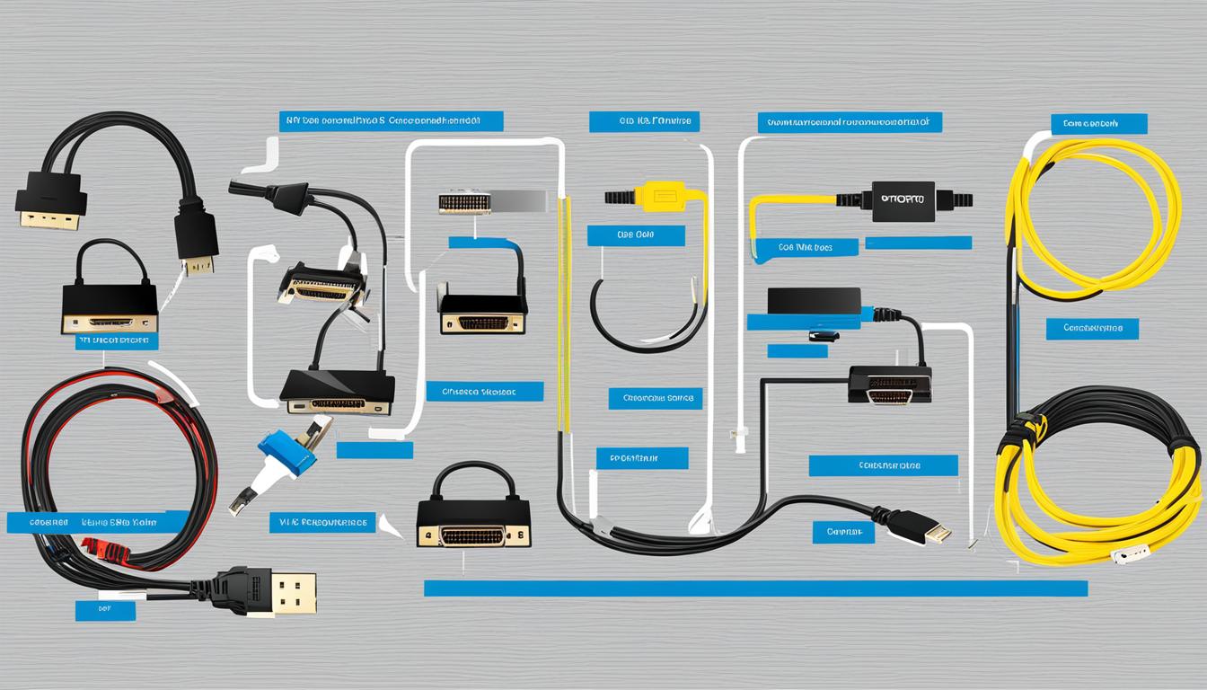 types of monitor cable connections