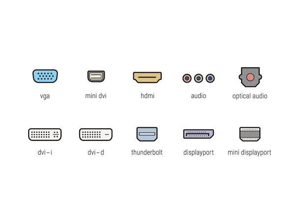 types of monitor ports
