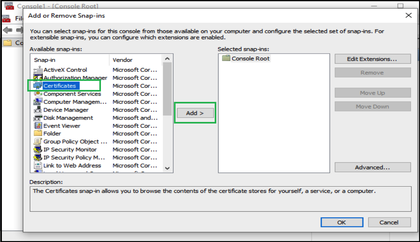 windows 10 install ssl certificate