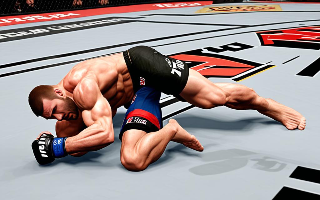Ground Elbows UFC 4