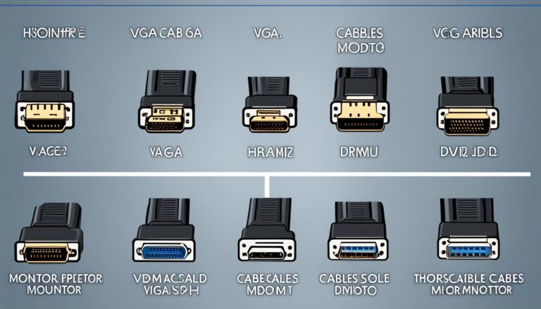 Types of Monitor Connector Cables and Their Applications