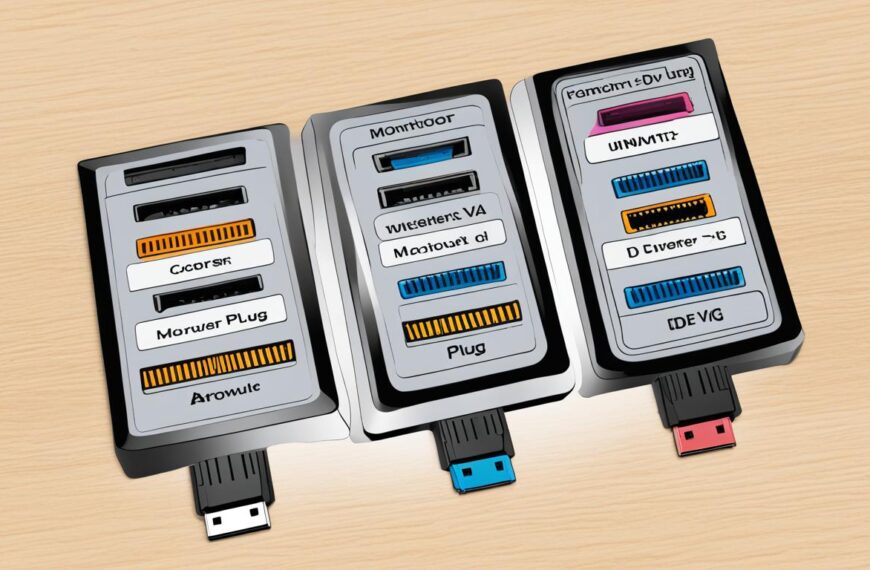 monitor plugs types