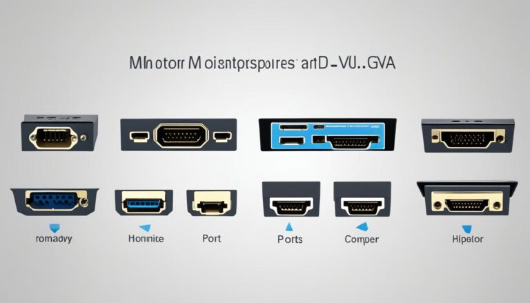 A Detailed Look at Monitor Ports and Their Various Types
