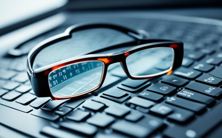 Aid of Reading Glasses in Computer Use