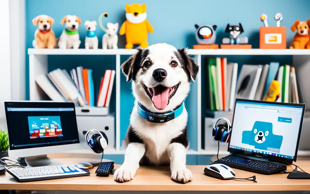 what do you give a dog that loves computers